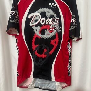 Voler Black and Red Cycling Jersey